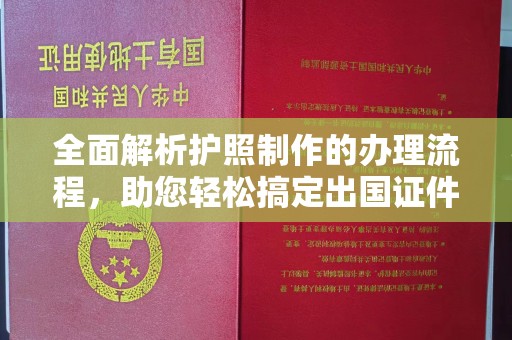 龙泉全面解析护照制作的办理流程，助您轻松搞定出国证件