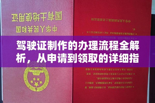 龙泉驾驶证制作的办理流程全解析，从申请到领取的详细指南