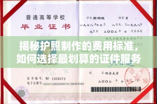 龙泉揭秘护照制作的费用标准，如何选择最划算的证件服务？