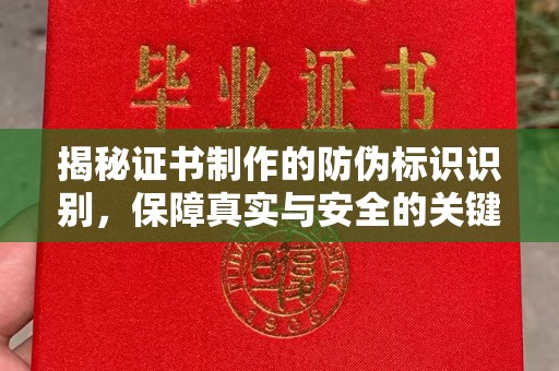 龙泉揭秘证书制作的防伪标识识别，保障真实与安全的关键