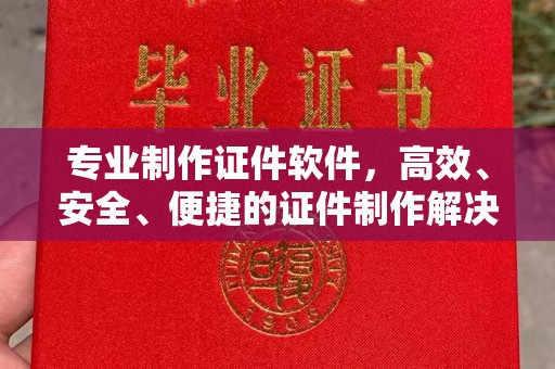 龙泉专业制作证件软件，高效、安全、便捷的证件制作解决方案