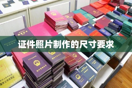 龙泉证件照片制作的尺寸要求