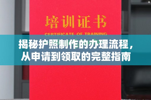 龙泉揭秘护照制作的办理流程，从申请到领取的完整指南