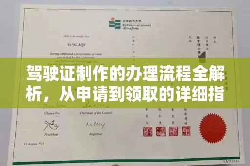龙泉驾驶证制作的办理流程全解析，从申请到领取的详细指南