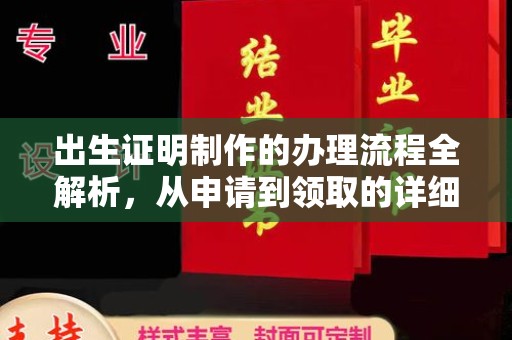 龙泉出生证明制作的办理流程全解析，从申请到领取的详细指南